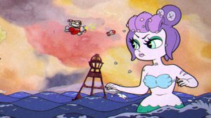 Cuphead Битва с боссом Кала Мария