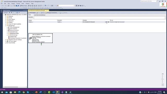 How to Automatic Backup in SQL Server | ডাটাবেজ অটোমেটিক ব্যাকআপ | SQL Server Bangla tutorial | 05