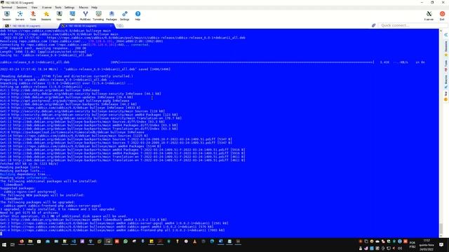 Script Upgrade Zabbix 5.4 to 6.0 смотреть онлайн