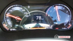 2020 Genesis GV80 0-100km/h & engine sound (2.5T vs 3.0D vs 3.5T)