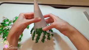 Ёлка из фоамирана/Christmas tree from foamiran