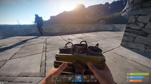 RUST РЕЙД ДОМА НО КАК ВСЕГДА НЕ БЕЗ ГОСТЕЙ И СЮРПРИЗОВ(РАСТ РЕЙД) смотреть онлайн