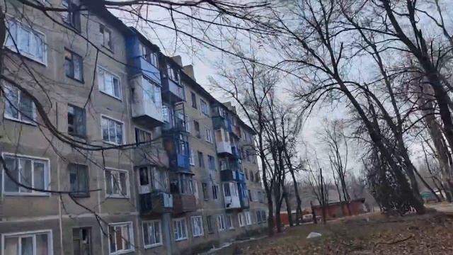 Последствия обстрела Петровского района Донецка.