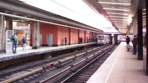 Обновленная станция метро "Кунцевская" - шесть минут из жизни новой станции