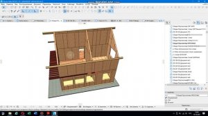Проект дома 8х9м с мансардой из SIP панелей