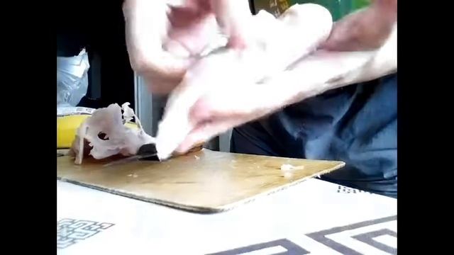 Детальная разделка куриной грудки для большого стейка смотреть онлайн