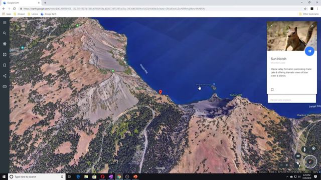 Crater Lake Volcano Oregon Is First Volcano Measured By NASA With ATLAS System смотреть онлайн