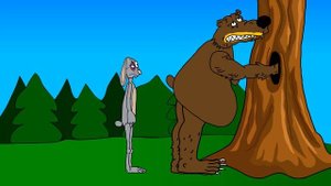 Анекдоты. Как волк зайца на бабки поставил