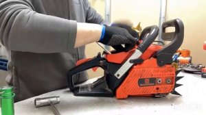Бензопила Carver 238  заводится и глохнет , чистка карбюратора, забилась сетка в карбюраторе