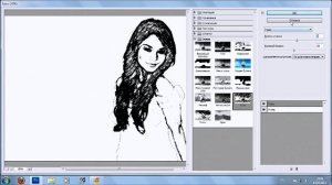 Эффект рисунка карандашом в фотошопе