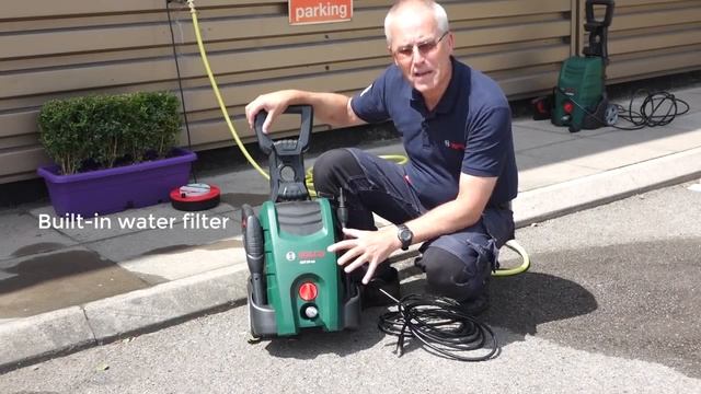 Bosch Pressure Washer: AQT 37-13+ смотреть онлайн