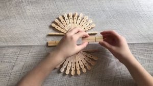 АЖУРНАЯ Салфетница из Деревянных Прищепок Своими руками