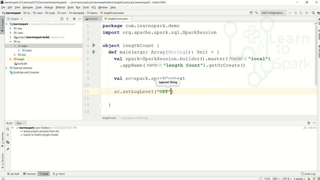 Basics of Apache Spark | Spark RDD - Coding Exercise | LengthCount| Spark Scala - SBT| learntospar смотреть онлайн