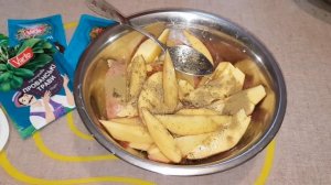 Вкусный картофель в рукаве Картошка по деревенски в кожуре, запеченная в духовке