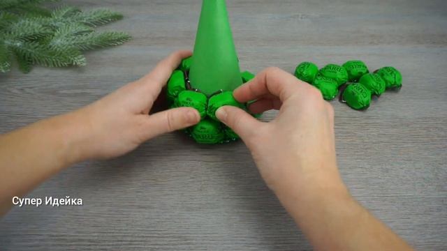 Супер Праздничный ПОДАРОК из Конфет на Новый Год