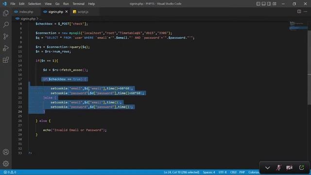 PHP Coding for Beginners  | How to make COOKIES | HTML, CSS