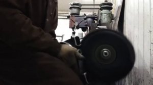 Полировка алюминиевых деталей мотоцикла ИЖ-56