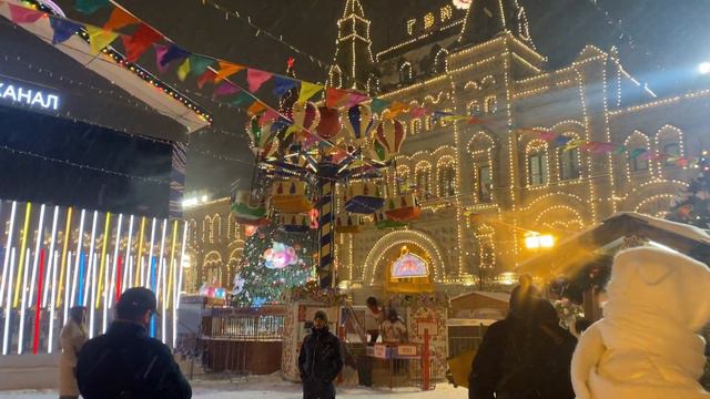 Minutes in Moscow | Red square December 2023🎄