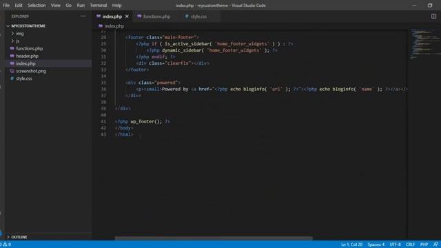 026 Simplifying WordPress Theme |  Building Theme Files | Theme Development Course With Bootstrap