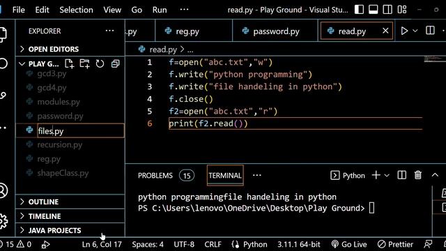 Python Programs|23|file handeling