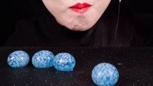 ASMR SEA GRAPES DRINKING SOUNDS 신기한 물 먹방 *SATISFYING CRUNCHY EATING SOUNDS, FROG EGGS EDIBLE WATER