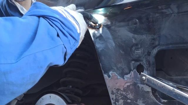 Как варить заплатку на кузов авто в стык смотреть онлайн