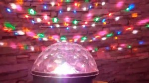 Светодиоидный диско - шар LED CRYSTAL MAGIC BALL LIGHT (с MP3-плеером и ПДУ)