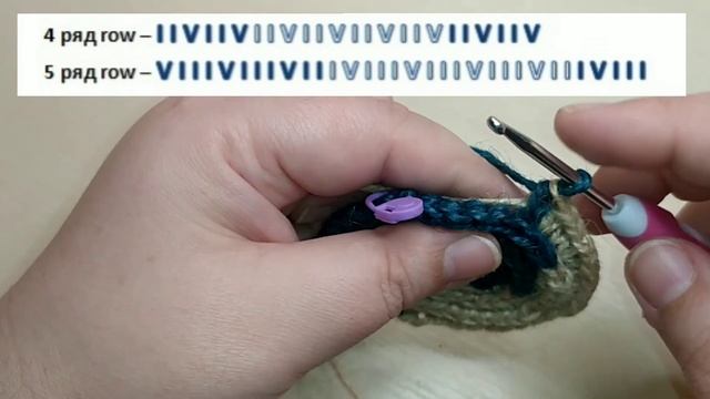 Волна в круге. Салфетка, подставка под горячее крючком из джута|Jute crochet placemats. Wave patter