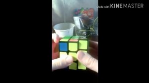 Как собрать кубик Рубика. Часть 7. Разворот углов последнего слоя