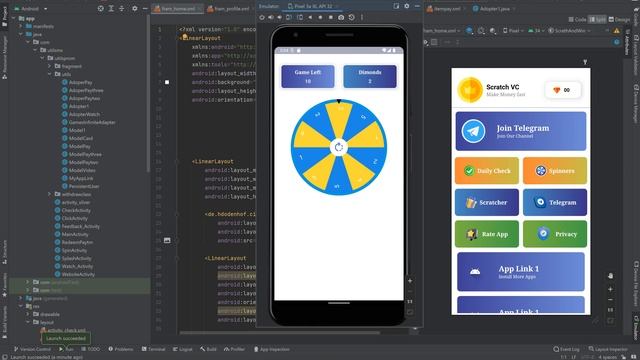 Earning App Sources Code | Make Your Own Earning App In Android Studio | Rewarded App Sources Code
