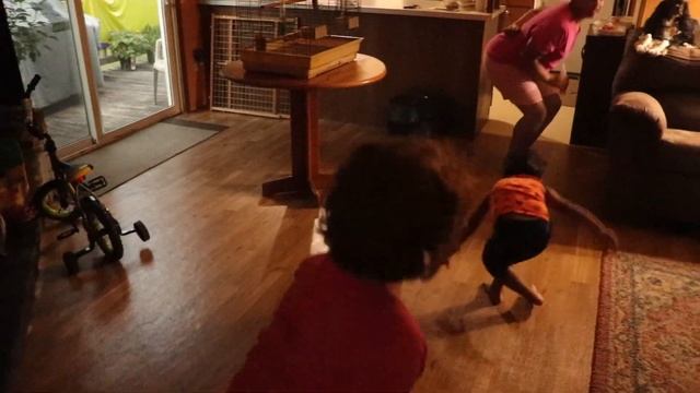 Grandkids with their Git Up Dance смотреть онлайн