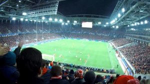 Спартак  - Севилья. Атмосфера. Голы. Трибуна. Гудеж. Шиза в метро. Spartak - Seville 5:1