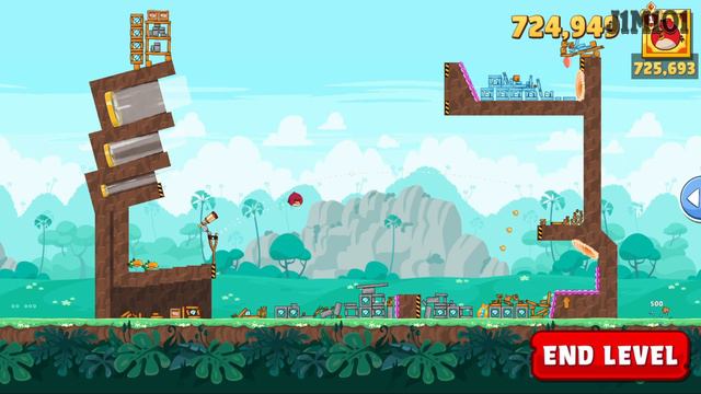 ANGRY BIRDS FRIENDS TOURNAMENT: CAN J1M101 GET ALL THREE STARS ? #26 1 LEVEL смотреть онлайн