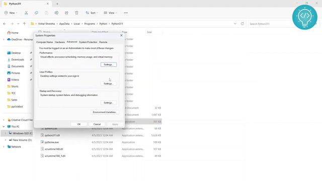 Add Python to Path Environment Variable - Windows 10 смотреть онлайн
