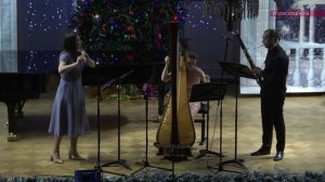 Андре Жоливе. «Рождественские пасторали» для флейты, фагота и арфы (1943). Фрагмент