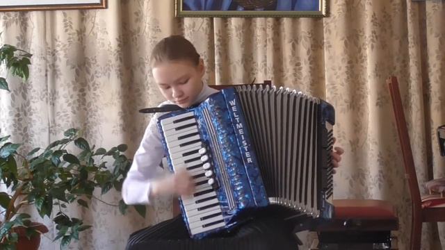 Кульпина Виктория, аккордеон смотреть онлайн