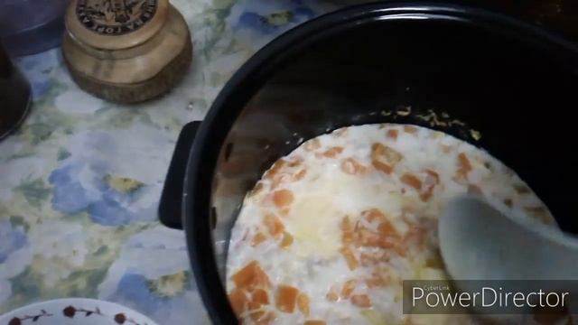 Рисовая каша с тыквой в мультиварке кулинарный рецепт .