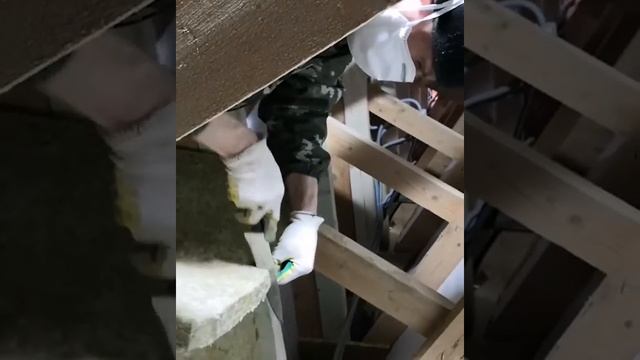 Ле Шале. Реконструкция дома. Утепление чердачного перекрытия, утеплитель Paroc смотреть онлайн