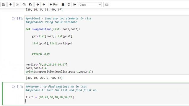 Part-3 | Python Programming |  Python Lists And List Functions