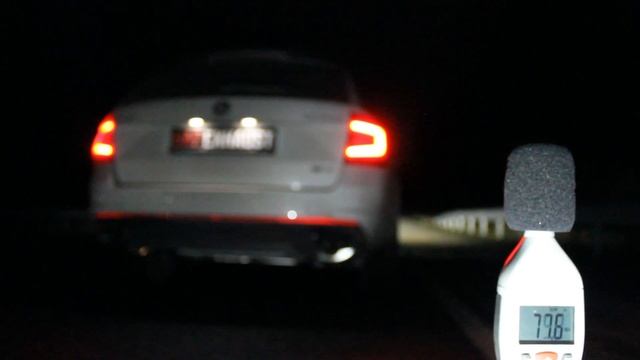 Skoda Octavia III RS 245 | Baq Exhaust | Cat-back exhaust system смотреть онлайн