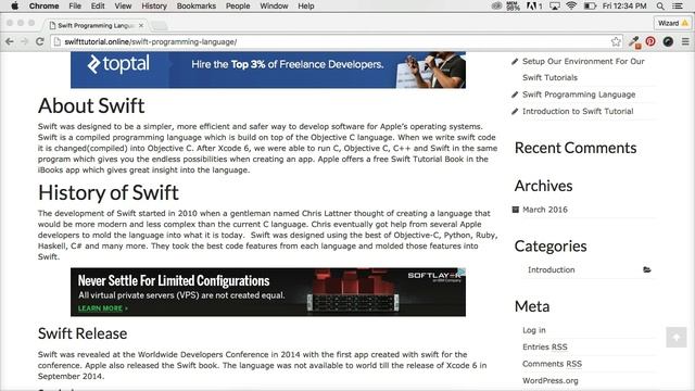 Swift Programming Language