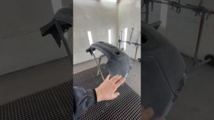 Восстановление структуры пластика Коброй. Ремонт бампера Nissan QASHQAI