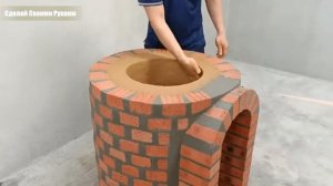 Как сделать многофункциональную духовку из кирпича и глины печь для пиццы