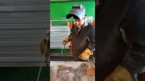 Включение и выключение аппарата постоянного тока и регулирование сварочного тока