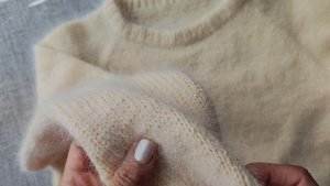 Джемпер из пуха норки уже ношу! История создания в коротком видео