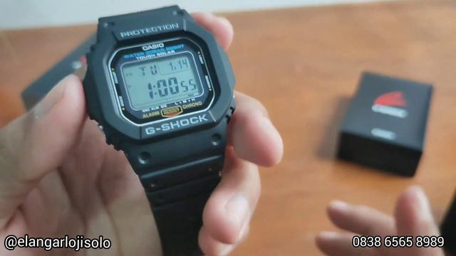 GSHOCK G5600E - REVIEW DAN CARA SETTING By ELANG ARLOJI смотреть онлайн