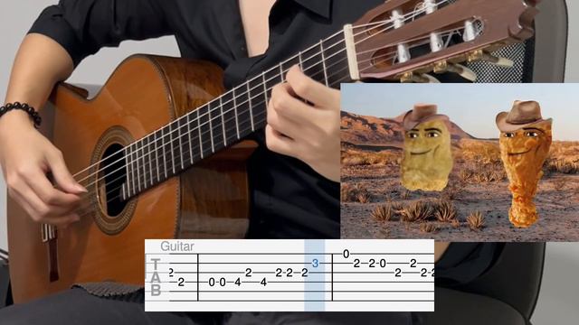 Gegagedigedagedago (EASY Guitar Tab)