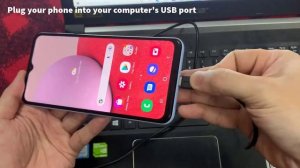 Samsung Galaxy A13: Share Internet Connection to Computer Using USB Tethering