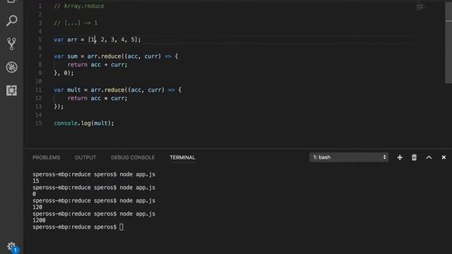 JavaScript Reduce