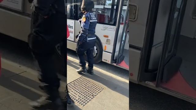 Полиция Рима проверяет автобусы на наличие непривитых